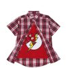 The-Flash-Twofer-Cotton-Cheked-Casual-Shirt-Red
