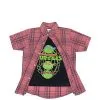 Angry-Ninja-Twofer-Cotton-Line-Cheked-Casual-Shirt-Tea-Pink & Black