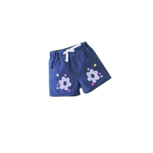 Blooming-Star-Flowers-Denim-Short-Mid-Blue-1