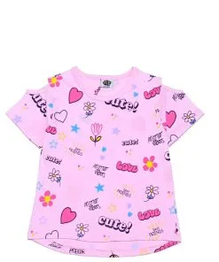 Cute-Love-Best-Friend-T-Shirt-Baby-Pink