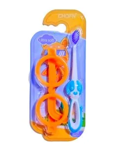 Kids-Extra-Soft-Teeth-Brush-with-Toy-Sun-Glasses-Orange