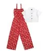 Mini-Cute-Dais-Jumpsuit-with-Koti-Red-&-Black
