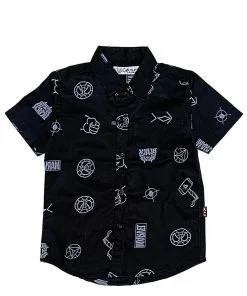 Black-Panther-Casual-Cotton-Shirt-Black