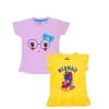 Blue-Glitter-Glasses-Tee-Shirt-Soft-Purple-MEMAID-UNICORN-Tee-Shirt-Yellow