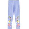 Multi-Flowers-Bunch-Lycra-Tights---Sky-Blue