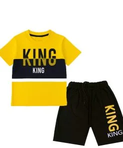 Super-King-Penal-Tee-&-Short---Yellow-&-Black-
