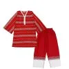 Traditional-Chicken-Kari-Kurti-&-Trouser---Red-