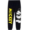 LC-260725-Mickey Smile Fleece Trouser -Black
