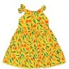Red-Roses-Three-Penal-Lawn-Maxi-Frock-Shoulder-Stripe-with-Bow-Yellow