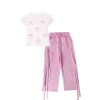 Classic-Pink-Bow-Frill-Tee-Shirt-&-Baggy-Pockets-Style-Terry-Trouser---White-&-Baby-Pink