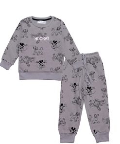 Hooray-Cartoons-Fleece-Tracksuit---Silver-Grey-