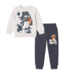 Fun with Tom & Jerry Fleece Tracksuit – Skin & Dark Grey
