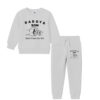 Daddy & Son Fleece Tracksuit - Lighy Grey