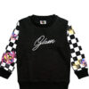 Glam-Chess-Style-Fleece-Sweatshirt-Black