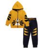Innocent Baby Lion Hoodie Tracksuit - Mustard & Black