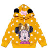 Minnie Polka Golden Sequin Hood - Mustard Yellow