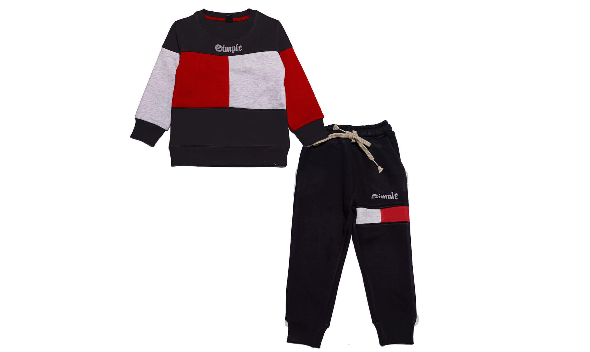 Red Box Pennal Fleece Tracksuit - Dark Brown
