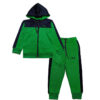 UA Poluster Fleece Hoodie Tracksuit - Green