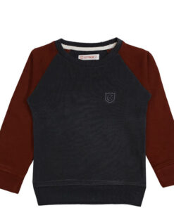American-Sleeves-Style-Light-Fleece-Sweatshirt-Dark-Grey