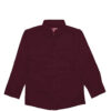 Basic Shemrey Fabric Formal Shirt - Bargandy