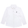 Basic Shemrey Fabric Formal Shirt - White