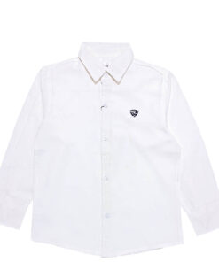 Basic Shemrey Fabric Formal Shirt - White
