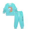 Beautiful Stars frill Sleeves Tracksuit - Aqua