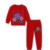 Dream-Big-Sunflowers-Fleece-Tracksuit-Red-