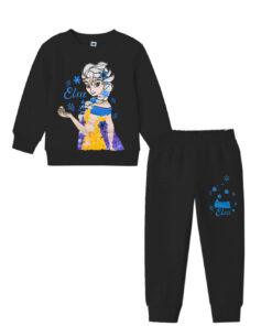 Elsa-Sequins-Dress-Fleece-Tracksuit-Black