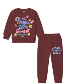 Make-Life-Sweet-Sequins-Fleece-Tracsuit-Maroon