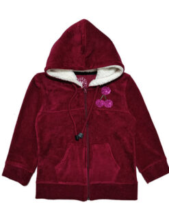 Sequins-Cherry-Cautery-Fabric-Hood---Maroon