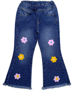 Sunflowers-Bell-Bottom-Denim-Denim-Pant---Blue