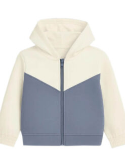 V-Cross-Pennal-Short-Body-Fleece-Hood---White