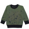Atristic Fleece Sweatshirt - Green