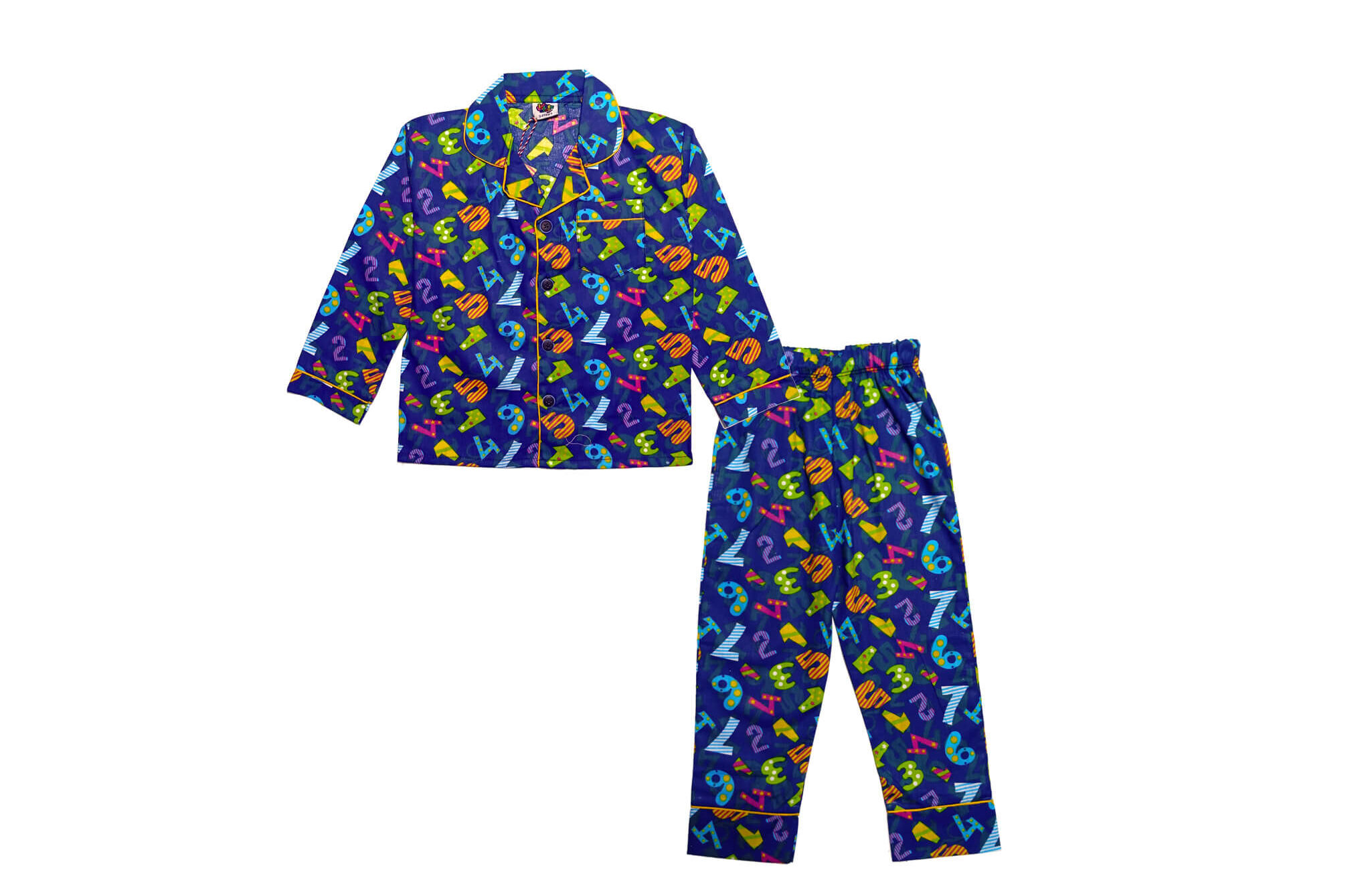 Counting--Full-Sleeves-Cotton-Night-Suit-Blue