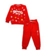 Friends Always Flowers Fleece Tracksuit - Orange