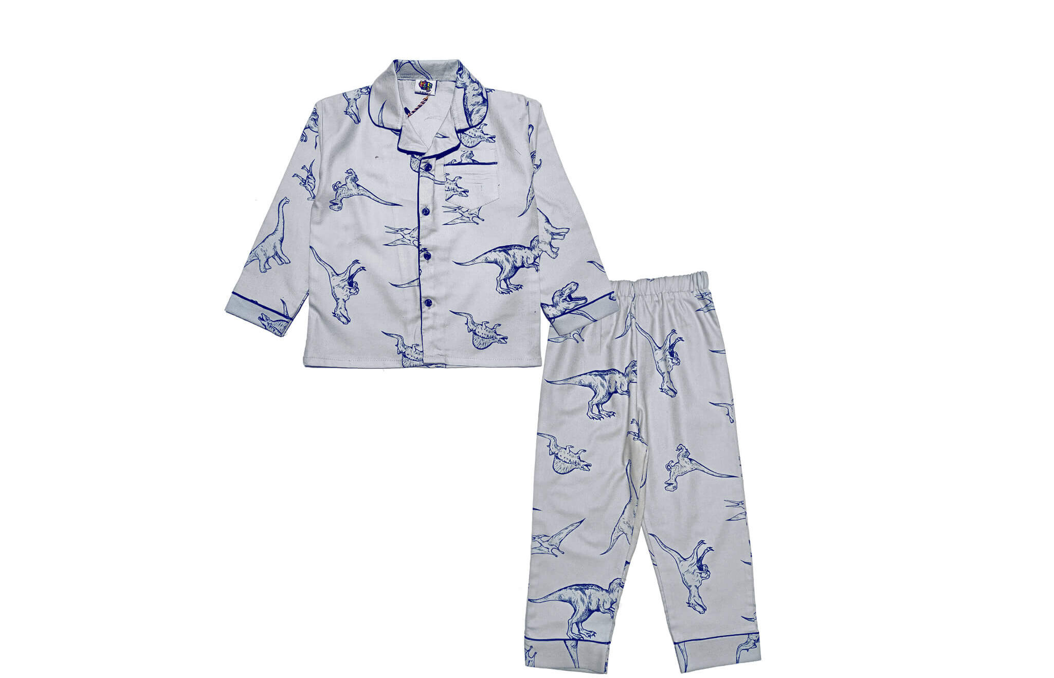 Jurassic-World--Full-Sleeves-Cotton-Night-Suit-Dark-Baby-Silver-Grey