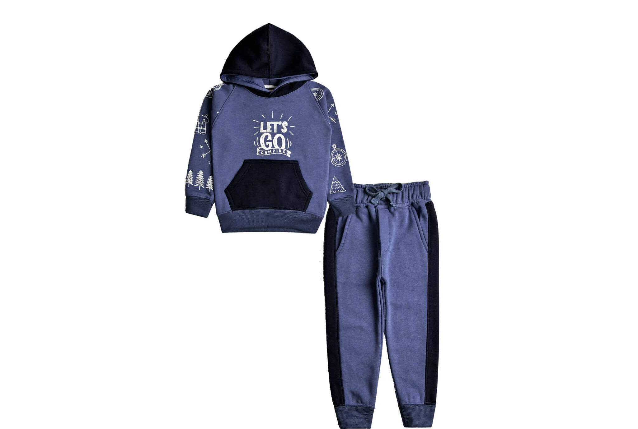 Lets-Go-Camping-Fleece-Hoodie-Tracksuit-Sapphire-Blue