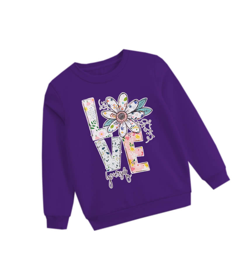 Love-Your-Self-Fleece-Sweatshirt-Purple