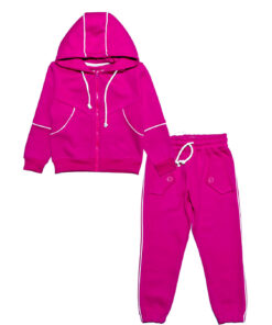 Premium-Fashion-Fleece-Hoodie-Tracksuit-Shocking-Pink