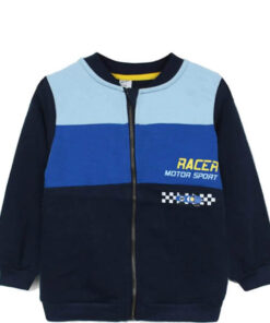 Racer-Moter-Sport-Fleece-Zipper-Jacket---Navy-Blue