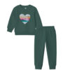 Rainbow-Glitter-Heart-Fleece-Tracksuit-Green