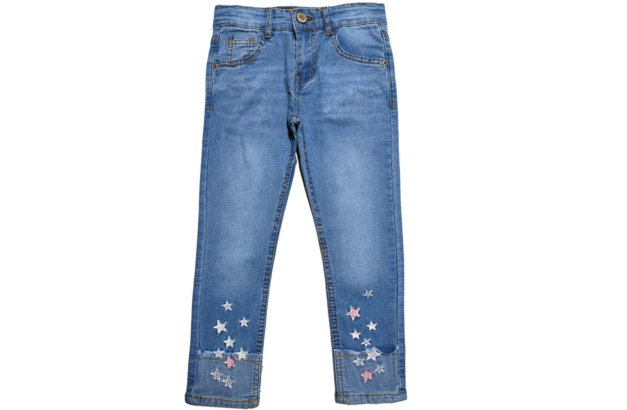 Rising Stars Skinny Fit Denim Pant - Sky Blue