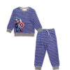 Steel-Man-Blue-Strippes-Fleece-Tracksuit-Blue