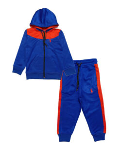 UA Poluster Fleece Hoodie Tracksuit - Royal Blue