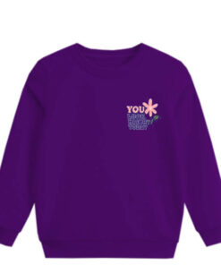 You Look Hoirey Today Fleece Sweatshirt – Purple