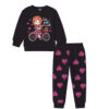 Lets Go For Ride Fleece Tracksuit - Black