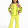 Neon Garden Cotton 3-Piece Set - Neon Green 1