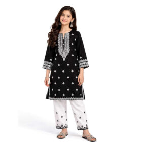 Royal Festive Embroidery Cotton Kurta