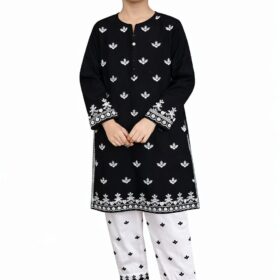Royal Festive Embroidery Cotton Kurta